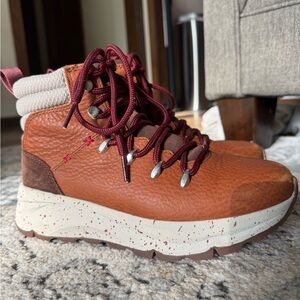 Kodiak Brown and Red Waterproof Boots